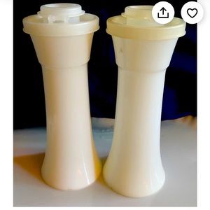 Tupperware salt and pepper shakers